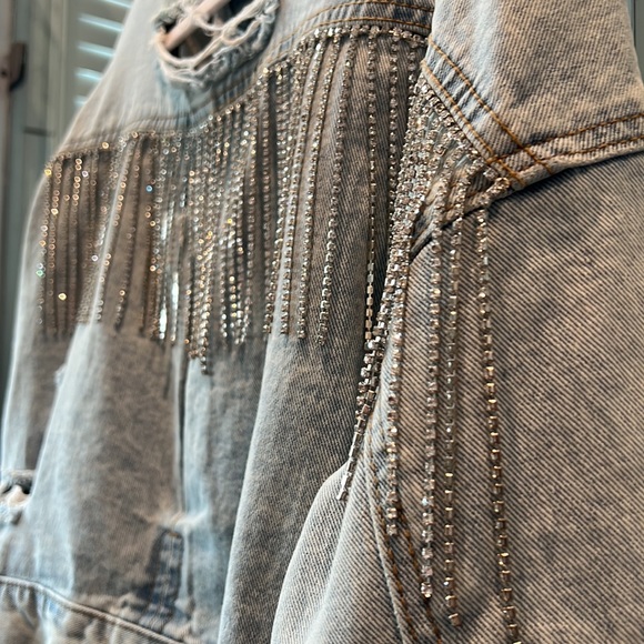 Bling Jean Jacket 🪩💖 - Picture 11 of 11